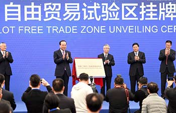 China takes free trade zones up to 11