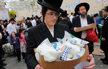 Ultra-Orthodox Jews prepare Jewish holiday of Passover