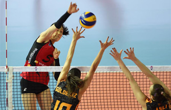 Galatasaray beats Vakifbank at Turkish Women Volleyball League Playoffs