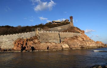 Scenery of Penglai City in east China's Shandong