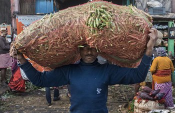 A look at wholesale vegetable market in India