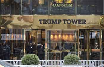 Fire breaks out at Trump Tower in New York, 2 injured