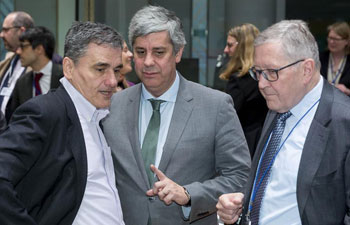 Eurogroup finance ministers meeting held in Brussels