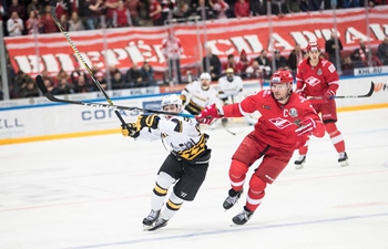 Cherepovets Severstal beats Moscow Spartak 4-3 during KHL game