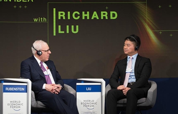JD.com's Richard Liu attends 48th annual meeting of WEF