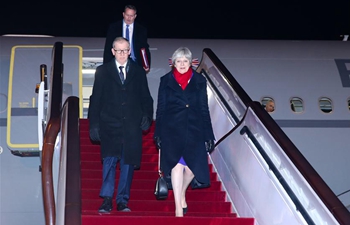 British PM arrives in Shanghai