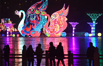 Tang Paradise Spring Lantern Festival held in Xi'an