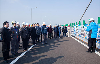 Major work on world's longest sea bridge passes evaluation