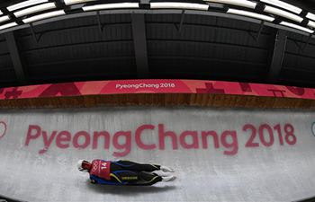 Luge athletes train ahead of PyeongChang Games