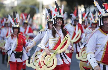 International Carnival Parade held in Rijeka, Croatia