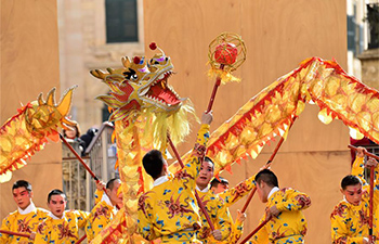 China's Zhejiang Wu Opera Troupe celebrate Chinese Lunar New Year in Malta