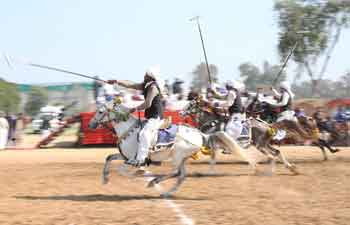 In pics: Tent Pegging Competition in Pakistan