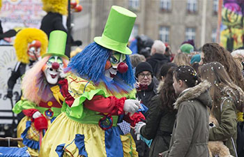 Carnival of Basel 2018 held in Switzerland