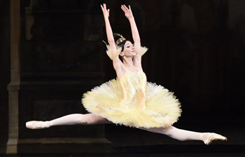 Dancers perform "The Sleeping Beauty" in National Centre for Performing Arts in Beijing