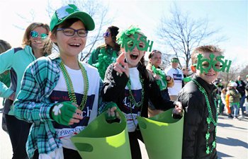 St. Patrick's Day Parade held in Chicago