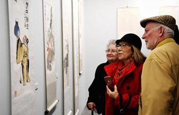 Artworks of Chinese artist Qi Baishi exhibited in Malaga, Spain