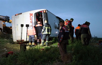 4 dead, 37 injured in bus accident in central Turkey