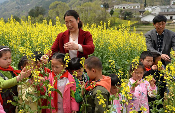 In pics: teachers in remote mountainous area in NW China