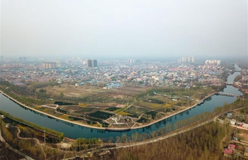 One year on: aerial view of Xiongan New Area