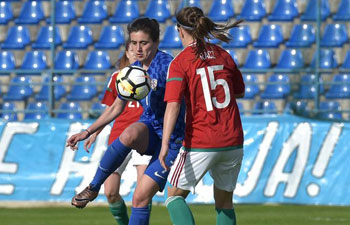 Hungary beats Croatia in qualifying match for 2019 FIFA Women's World Cup