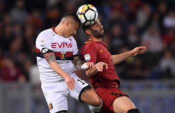 Serie A: Roma beats Genoa 2-1