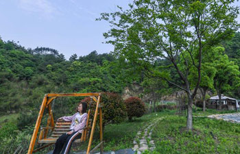 Rural living environment improved in east China's Zhejiang