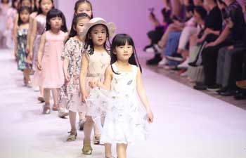 Creations of Starry Wish presented during fashion show in Shanghai