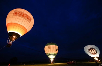 Hot-Air Balloon Rally 2018 held in Zabok, Croatia