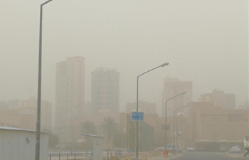 Heavy sand storm engulfs Hawalli Governorate of Kuwait