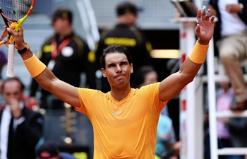 Rafael Nadal beats Gael Monfils 2-0 at Madrid Open Tennis tournament