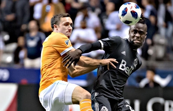 Vancouver Whitecaps ties Houston Dynamo during MLS regular season match