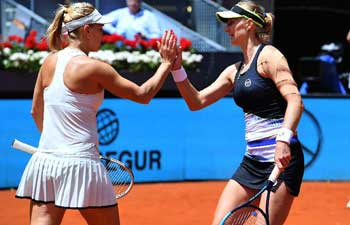 Vesnina, Makarova win Madrid Open women's doubles