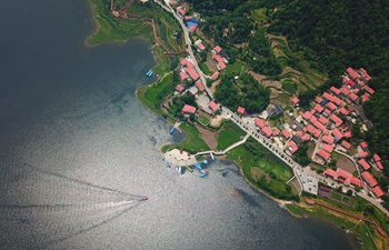 Lake scenery in Guiyang, SW China