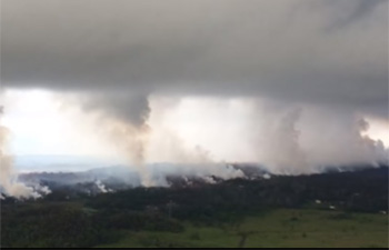 Hawaii volcano spews ash nearly 30,000 feet into air