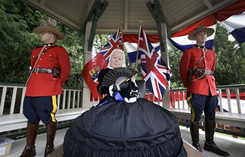 Victoria Day celebration held at Burnaby Village Museum in Burnaby, Canada