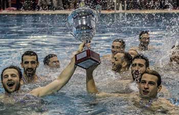 Olympiacos wins Greece's men water polo championship