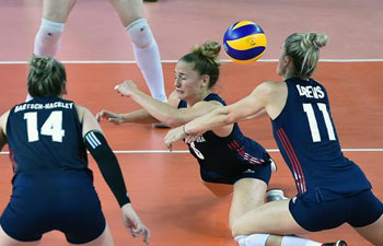 FIVB Volleyball Nations League: U.S. beats Russia 3-0