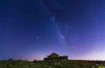 In pics: starry sky in Golan Heights