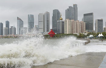 Typhoon Yagi hits Qingdao, east China's Shandong
