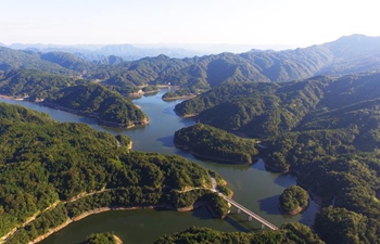 Scenery of Taiyang Lake in southwest China's Chongqing
