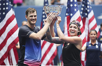 Mattek-Sands, Murray win U.S. Open mixed doubles title