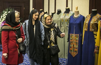 People visit Iranian fashion exhibition in Tehran