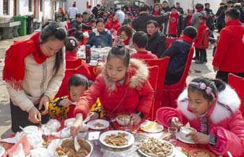 Folk activities held in Yuyao to celebrate upcoming Spring Festival