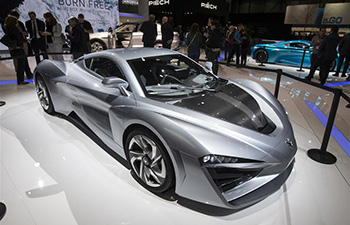 Electric, hybrid cars highlight at Geneva Int'l Motor Show