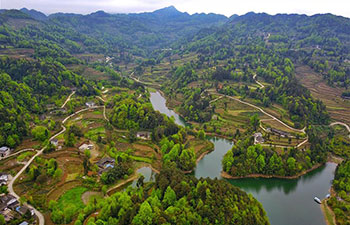 Scenery of Meitan County in China's Guizhou