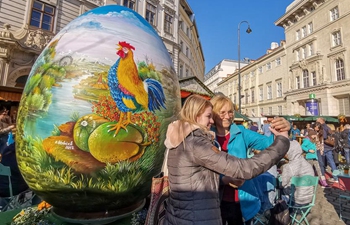 In pics: traditionalViennese Easter Market in Austria