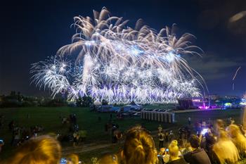 19th Int'l Festival of Fireworks held in Zagreb, Croatia