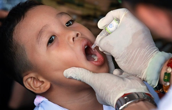 Anti-polio campaign launched in Manila, the Philippines