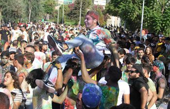 Festival of colors held in Lebanon's city Tripoli