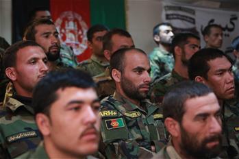 Afghan Special Operations Forces members attend graduation ceremony in Kabul